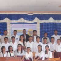 Acara pelepasan siswa kelas IX yang lulus pada tahun 2025